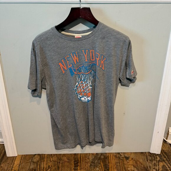Homage New York Knicks x Grateful Dead Graphic T-Shirt Mens Size XL Gray RARE - Picture 1 of 8